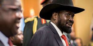 Ο πρόεδρος του Νότιου Σουδάν Σάλβα Κιρ /Φωτογραφία AP images