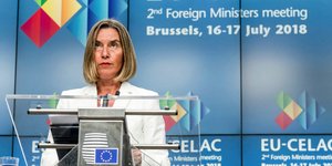 Η Φεντερίκα Μονγκερίνι /Φωτογραφία AP images