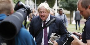 Ο πρώην υπουργός των Εξωτερικών της Βρετανίας Μπόρις Τζόνσον