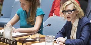 Η ίδια επισκέφθηκε προσφυγικούς καταυλισμούς των Ροχίνγκια στο Μπανγκαλντές