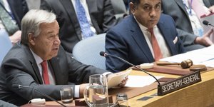 Ο Αντόνιο Γκουτέρες «καταδικάζει τη συνεχιζόμενη βία»