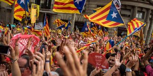 Διαδηλώσεις Καταλανών /Φωτογραφία AP images