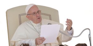 O Πάπας Φραγκίσκος/ Φωτογραφία AP images