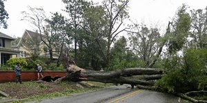 Καταστροφές από τον τυφώνα Φλόρενς/ Φωτογραφία AP images