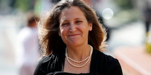 Η Κρίστια Φρίλαντ /Φωτογραφία AP images