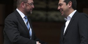 Ο επικεφαλής του SPD ενημέρωσε τον πρωθυπουργό της Ελλάδας για την κατάσταση