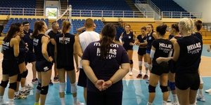 Εθνική Γυναικών στο βόλεϊ (Φωτογραφία: ΑΠΕ-ΜΠΕ)