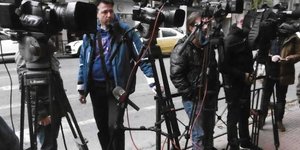 Απεργία στα ΜΜΕ στις 27 Νοεμβρίου (Φωτογραφία: EUROKINISSI/ΧΡΗΣΤΟΣ ΜΠΟΝΗΣ)