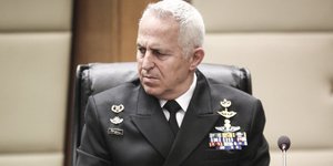 Ο αρχηγός ΓΕΕΘΑ ναύαρχος Ευάγγελος Αποστολάκης / Φωτογραφία: Eurokinissi/ΔΗΜΗΤΡΟΠΟΥΛΟΣ ΣΩΤΗΡΗΣ