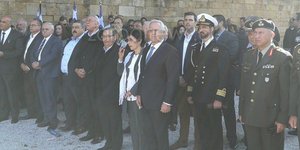 Ο Ευάγγελος Αποστολάκης παραβρέθηκε στις εκδηλώσεις στα Χανιά/ Φωτογραφία: zarpanews