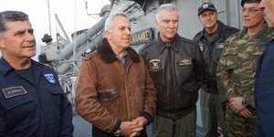 Ο Υπουργός Εθνικής Άμυνας Ευάγγελος Αποστολάκης