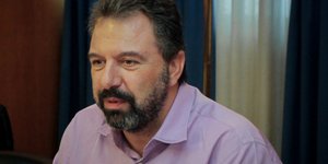 Ο Σταύρος Αραχωβίτης (Φωτογραφία: ΧΡΗΣΤΟΣ ΜΠΟΝΗΣ/ EUROKINISSI)