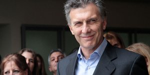 (ο Πρόεδρος της Αργεντινής Μαουρίτσιο Μάκρι)