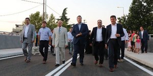 Δόθηκε στην κυκλοφορία η γέφυρα Στρυμονικού/ Φωτογραφία voria.gr