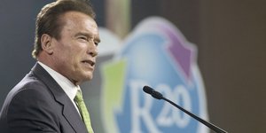 Ο Αρνολντ Σβαρτσενέγκερ (Φωτογραφία: AP/ Ronald Zak)