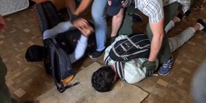 Οι τέσσερις τρομοκράτες συνελήφθησαν στα περίχωρα της Μόσχας (ΦΩΤΟΓΡΑΦΙΑ: ΑΡ)