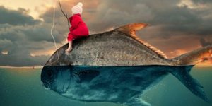 Ελέφαντες ισορροπούν σε ρόδες και τα ψάρια ψαρεύουν- Οταν το photoshop κάνει τέχ