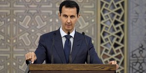 Ο Μπασάρ αλ Ασαντ (Φωτογραφία: AP)