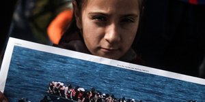 Πρόσφυγας στην Ελλάδα /Φωτογραφία: Intime News