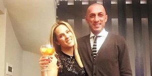 Η Έλενα Ασημακοπούλου με το σύζυγό της