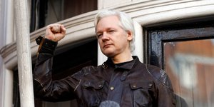 Τζούλιαν Ασάνζ/Φωτογραφία: AP