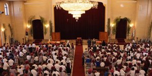 Χαρακτηριστική εικόνα από εκκλησία Ασσύριων / Φωτογραφία: Facebook