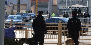 αστυνομικοί στην Κίνα/Φωτογραφία: AP