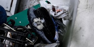 Πηλήκιο αστυνομικού / Φωτογραφία: Intimenews/ΒΑΡΑΚΛΑΣ ΜΙΧΑΛΗΣ 