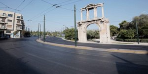 Ερημη πολιτεία η Αθήνα το Πάσχα