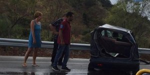 Στιγμιότυπο από το σημείο του δυστυχήματος