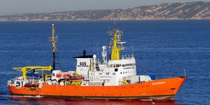 πλοίο Aquarius/Φωτογραφία: AP