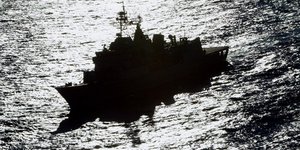 Σκάφος του Πολεμικού Ναυτικού της Αυστραλίας εν πλω (Φωτογραφία: ΑΡ)