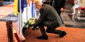 Ο Ευρωπαίος Επίτροπος συναντήθηκε επίσης με τον δήμαρχο της πόλης