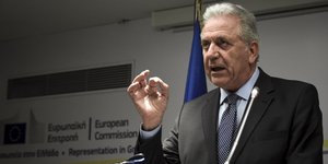 Δημήτρης Αβραμόπουλος/ Φωτογραφία: Eurokinissi- ΜΠΟΛΑΡΗ ΤΑΤΙΑΝΑ