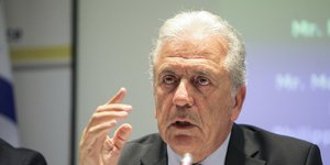 Ο Ευρωπαίος επίτροπος Μετανάστευσης