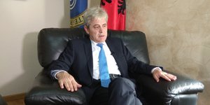 Ο Αλί Αχμέτι/ Φωτογραφία: ΑΠΕ