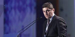 Ο Λευτέρης Αυγενάκης/ Φωτογραφία intime