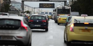 Μειώσεις στις νέες κυκλοφορίες αυτοκινήτων/Φωτογραφία: Eurokinissi