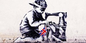Έκοψαν τοίχο με στένσιλ του Μπανκσι και το πουλάνε σε δημοπρασία