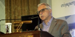 Ανησυχία για τις προσφυγικές ροές εξέφρασε ο κ. Μπαλάφας (Φωτογραφία: EUROKINISSI/ ΧΡΗΣΤΟΣ ΜΠΟΝΗΣ)