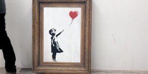 Το Κορίτσι με το Μπαλόνι του Μπάνσκι που αυτοκαταστράφηκε 