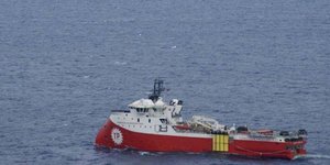 Το ερευνητικό σκάφος Μπαρμπαρός Χαϊρετίν Πασά / Φωτογραφία: Facebook