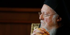 Ο Οικουμενικός Πατριάρχης Βαρθολομαίος -Φωτογραφία αρχείου: AP Photo/Lefteris Pitarakis