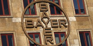 Το logo της εταιρείας Bayer 