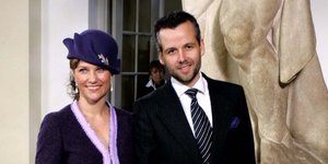 Ο Αρι Μπεν με την πρώην σύζυγό του