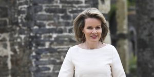 Η βασίλισσα Ματθίλδη του Βελγίου /Φωτογραφία: AP/Frederic Sierakowski