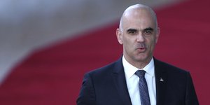 Ο Αλέν Μπερσέτ/ Φωτογραφία: AP- Francisco Seco