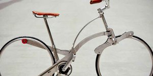 Το ποδήλατο αλλάζει -Εκδοχή του με «κενές» ρόδες που διπλώνει σε μέγεθος ομπρέλα