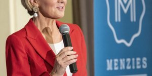 H Βικτώρια Μπίσοπ-Φωτογραφία: Twitter/Julie Bishop