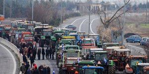 μπλόκα αγροτών/Φωτογραφία: Eurokinissi